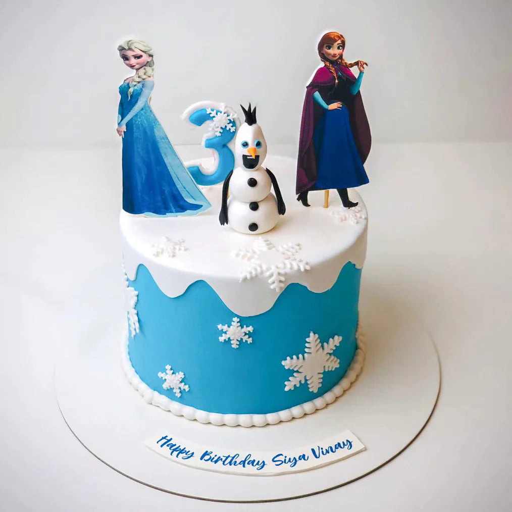 Frozen Frosty Adventure Cake