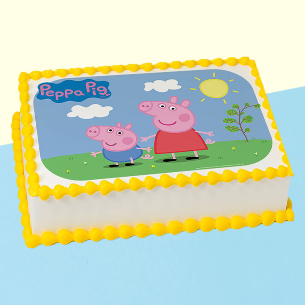 Peppa's Party Palooza Cake