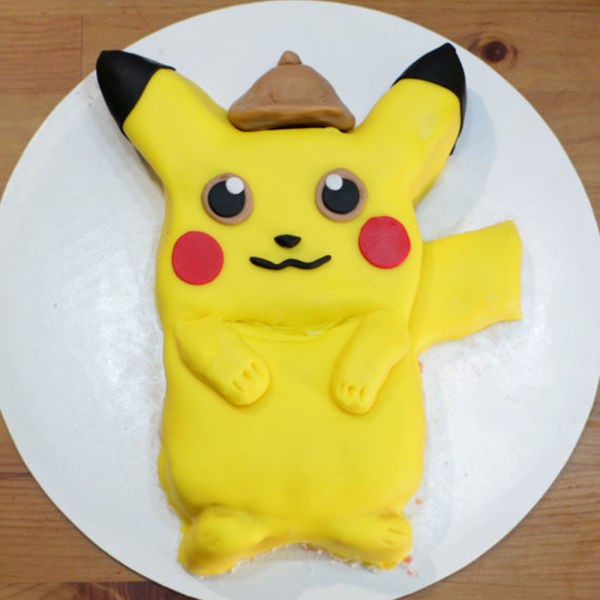 Pikachu Party Hat Cake