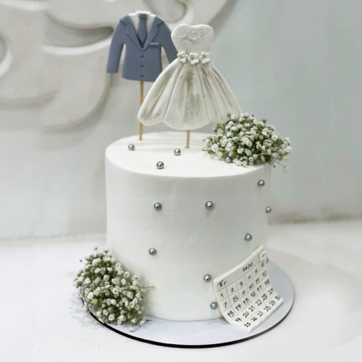 Bride Groom Bliss Cake