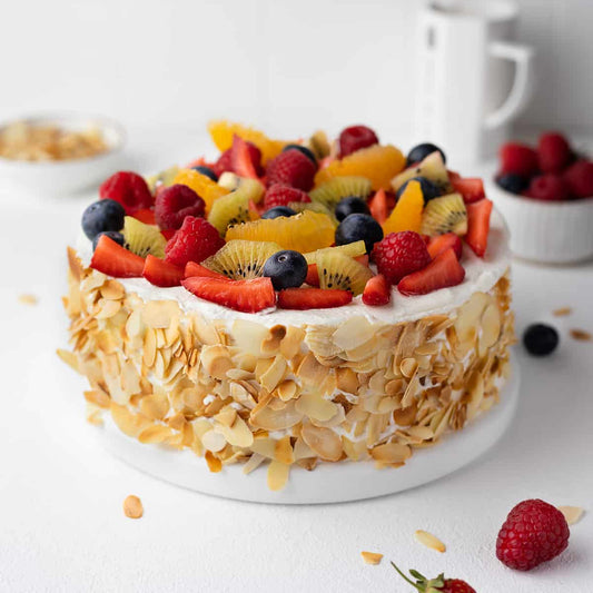 Fruit Oasis Almond Cake