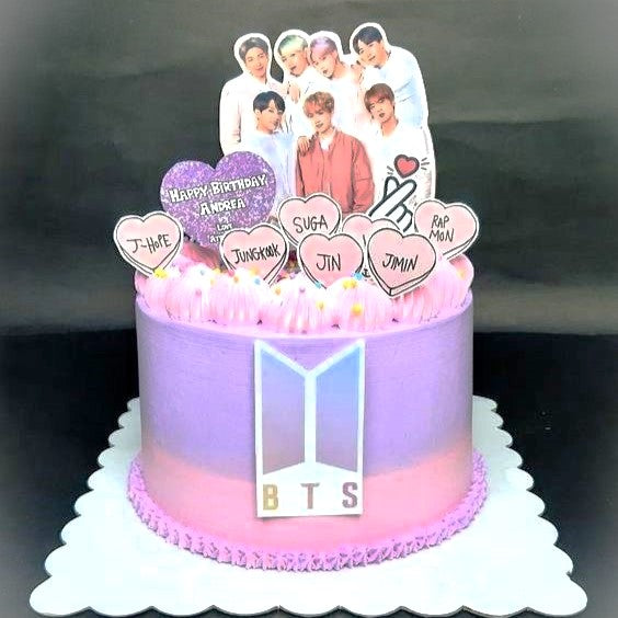 Celestial Serenade BTS Cake