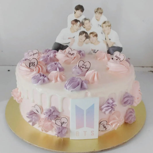 BTS Pastel Dream Cake