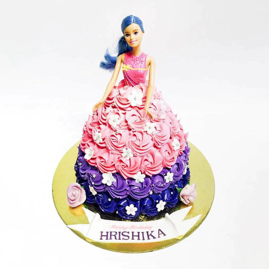 Barbie Doll Pop Star Cake