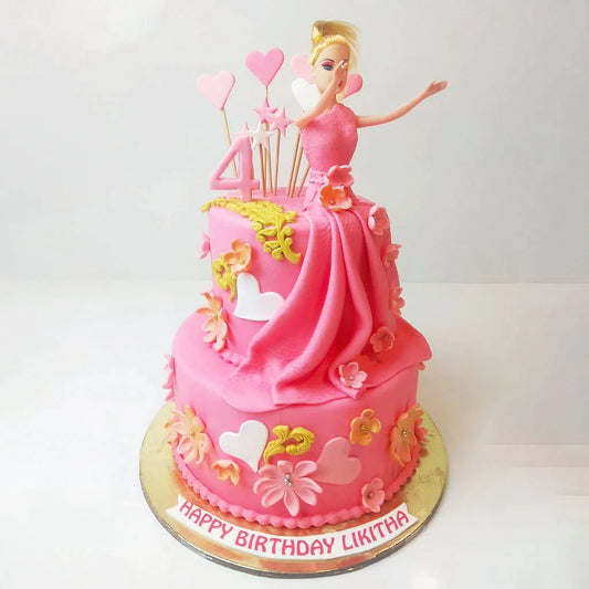 Barbie Tropical Paradise Cake