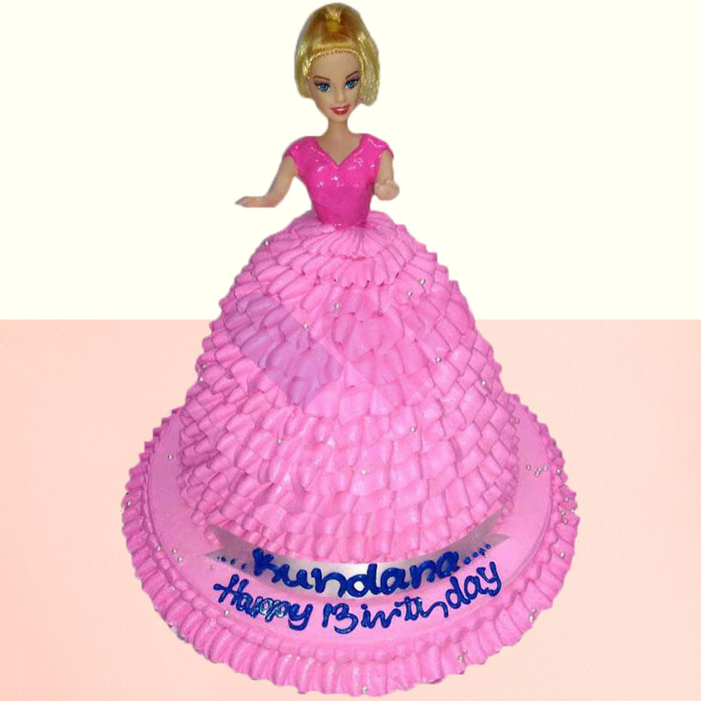 Barbie Birthday Bash Cake