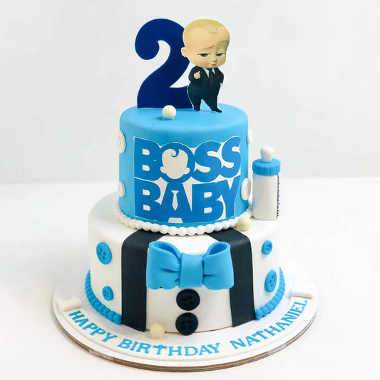 Boss Baby Bash Cake