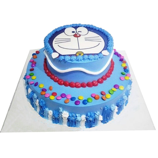 Doraemon Galaxy Cake