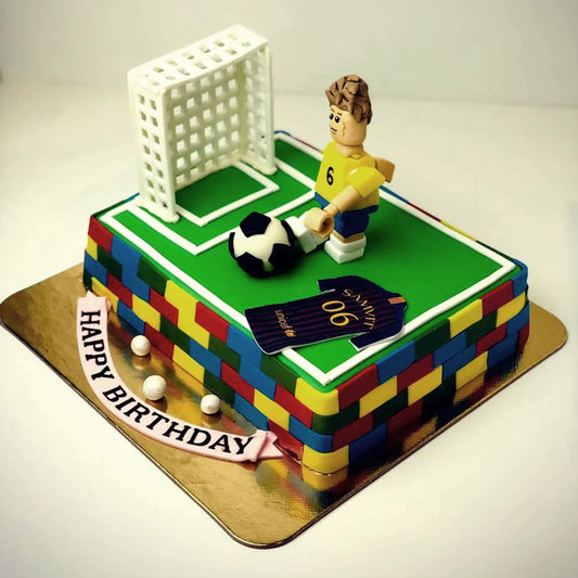 Kick Fiesta Football Cake