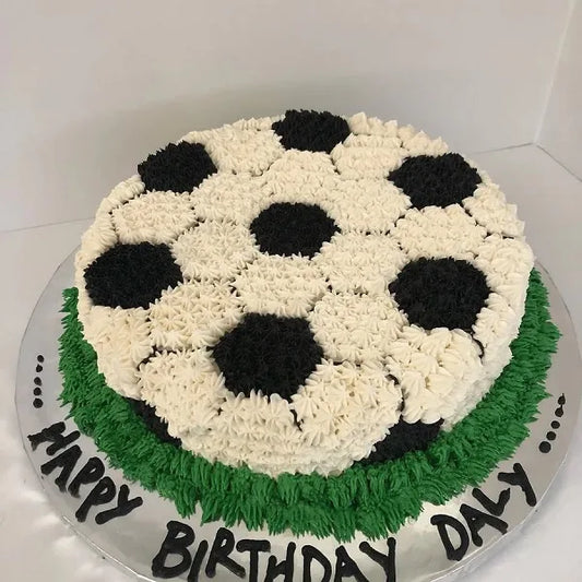 Soccer Field Spectacle Football Cake