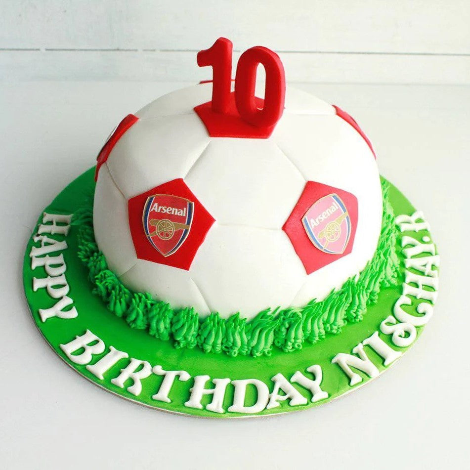 Arsenal Field Fusion Football Cake