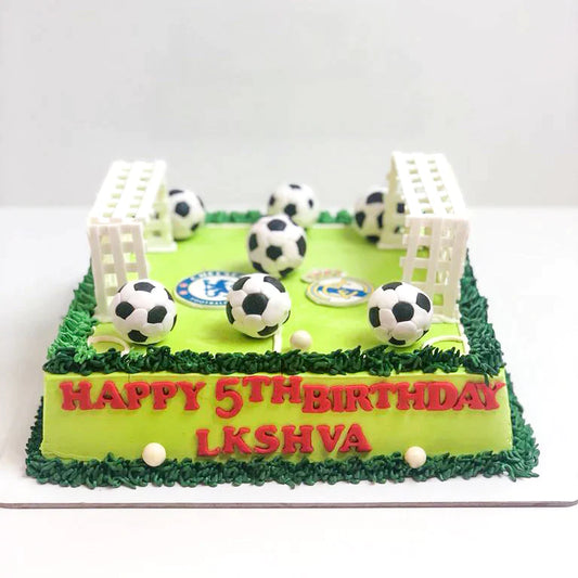 Stadium Showdown Football Cake