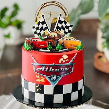 McQueen's Masterpiece Car Cake