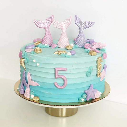 Mermaid Tail Fantasy Cake