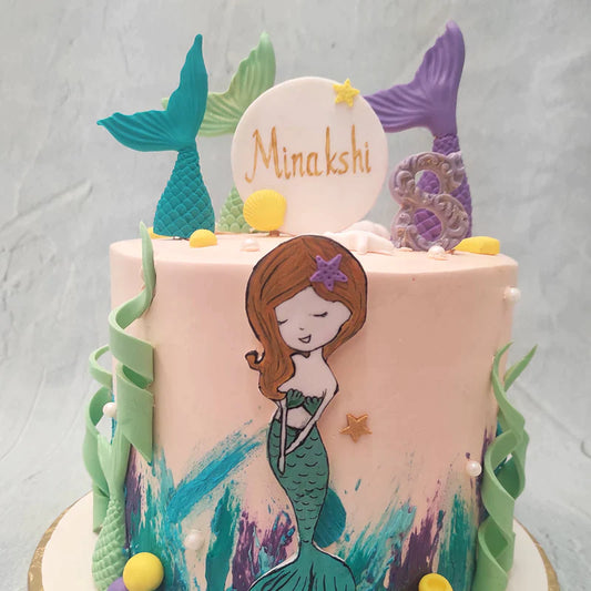 Oceanic Mermaid Bliss Cake