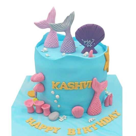 Mermaid Magic Delight Cake