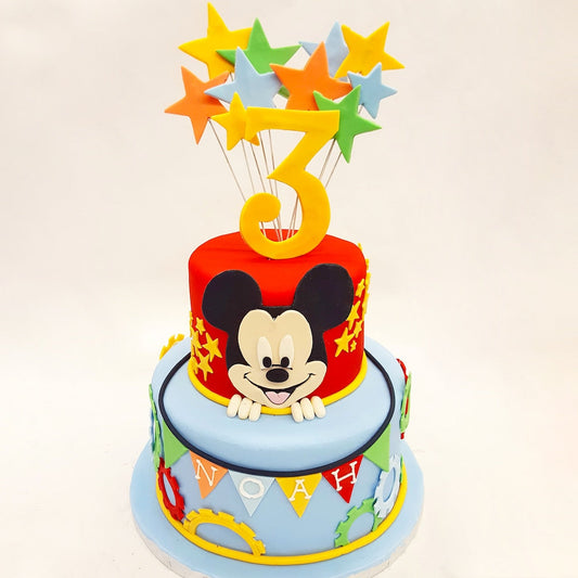 Mickey's Starry Delight Cake