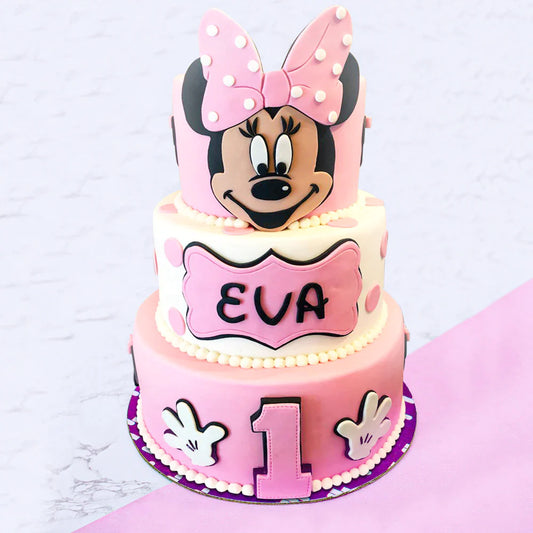 Blushing Minnie Elegance Cake