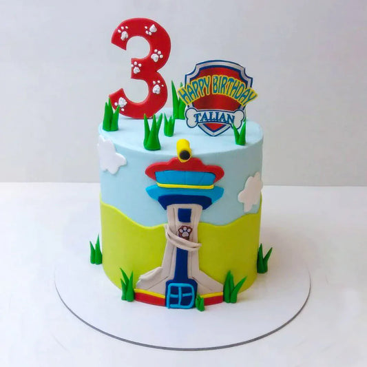 Paw Patrol Adventure Time Cake