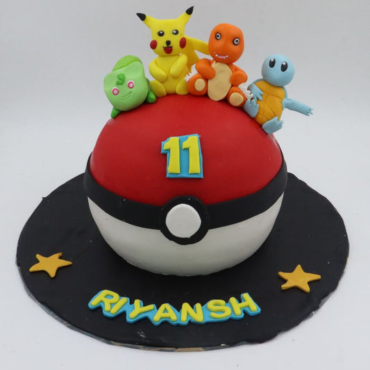 Pokeball Power Cake