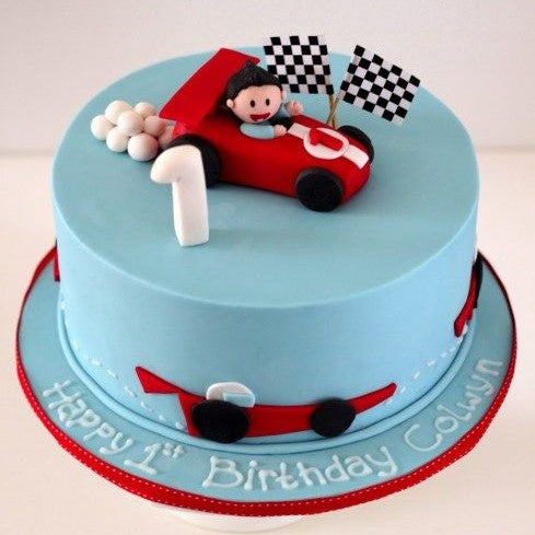 Zooming Adventures Car Cake