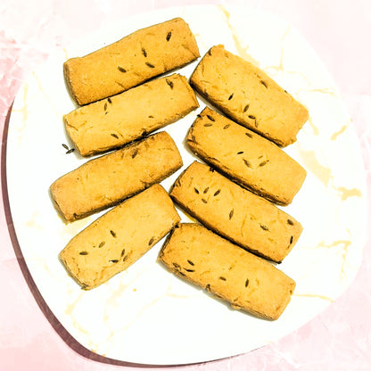 Butter Jeera Cookies