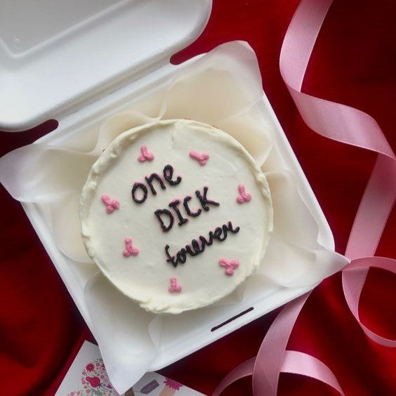 One Dick Forever Cake