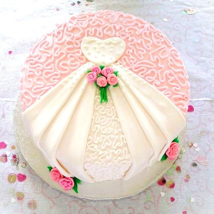 Blushing Bride Cake